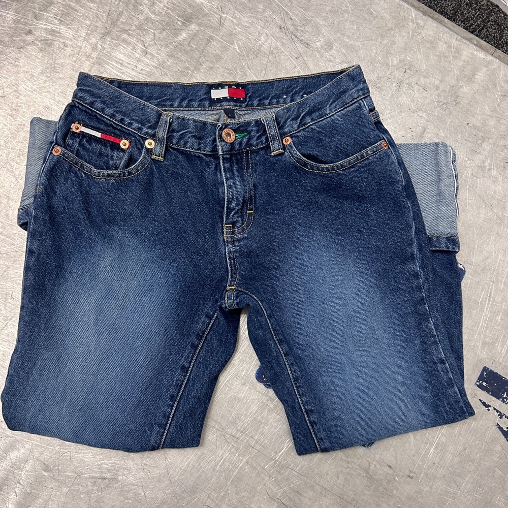 Tommy Jeans Women’s Vintage Y2K Cropped Low Rise Jeans Size 3